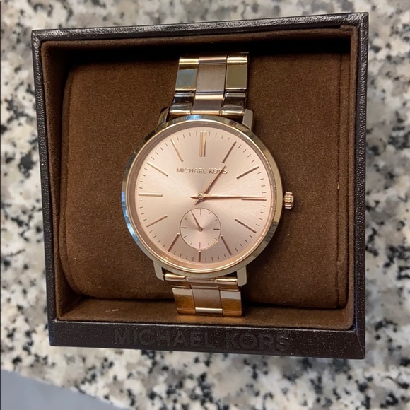Michael Kors Accessories - ROSE GOLD MICHAEL KORS WATCH, AUTHENTIC